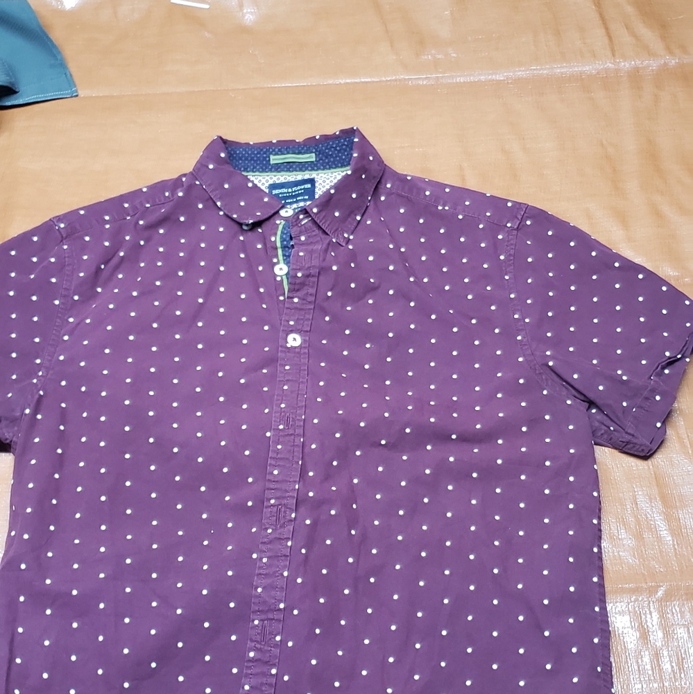 Deniem & Flower Slim fit